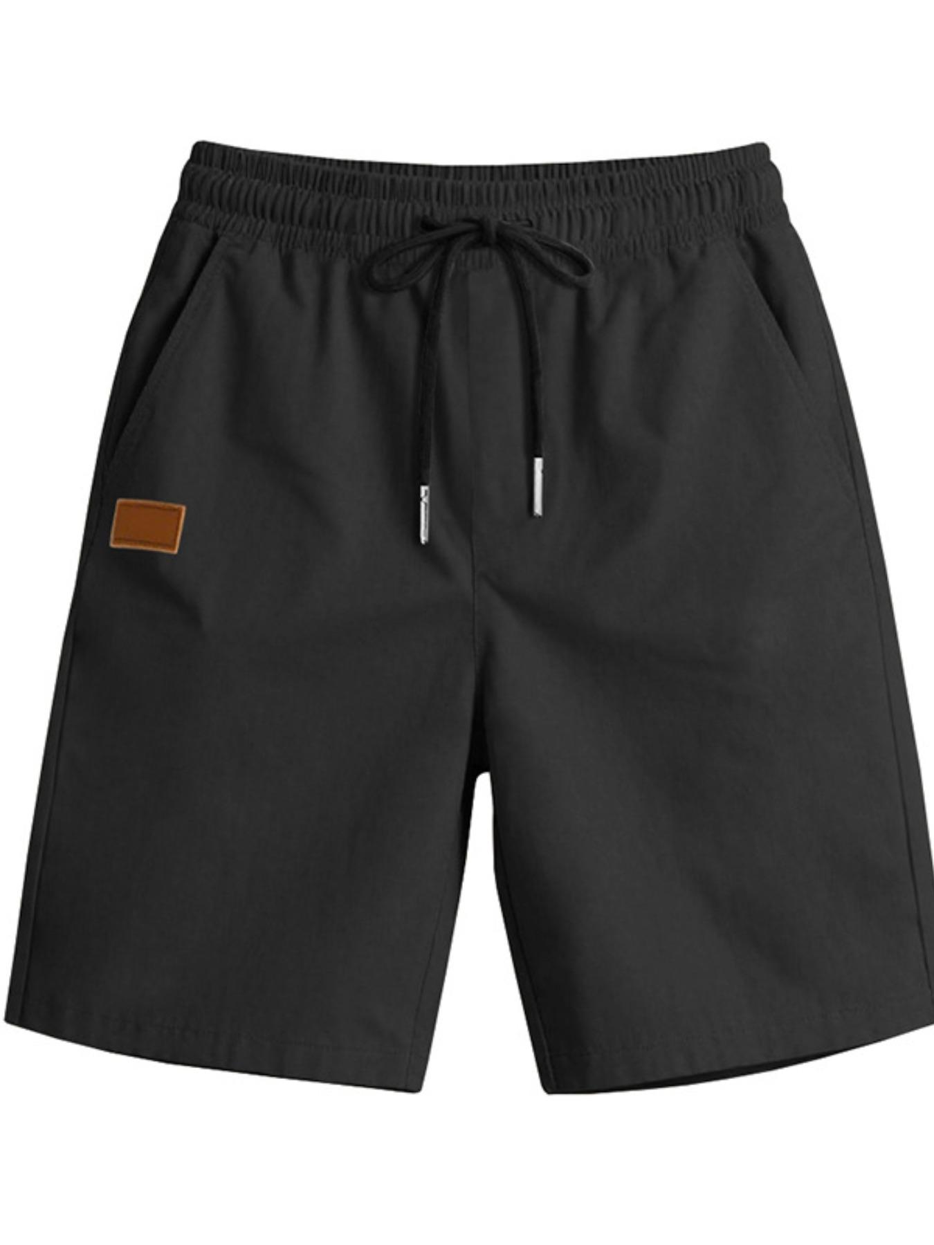Men's Casual Loose Summer Beach Shorts, Lightweight 5-Inch Swim Trunks for Summer Activities, Trendy Comfort for Relaxed Days