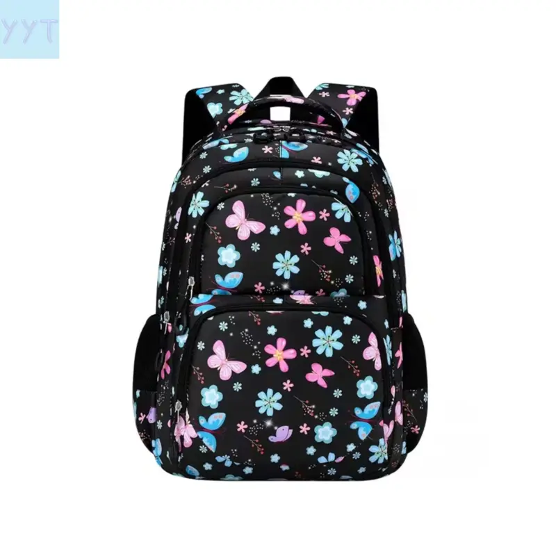 YYT1 Flower Girl Backpack School, Teen Girls Bookbag, Backpack, Casual Printed Backpack, Cute Backpack, Gifts Women, Stylish and Functional Design, Zipper Backpack