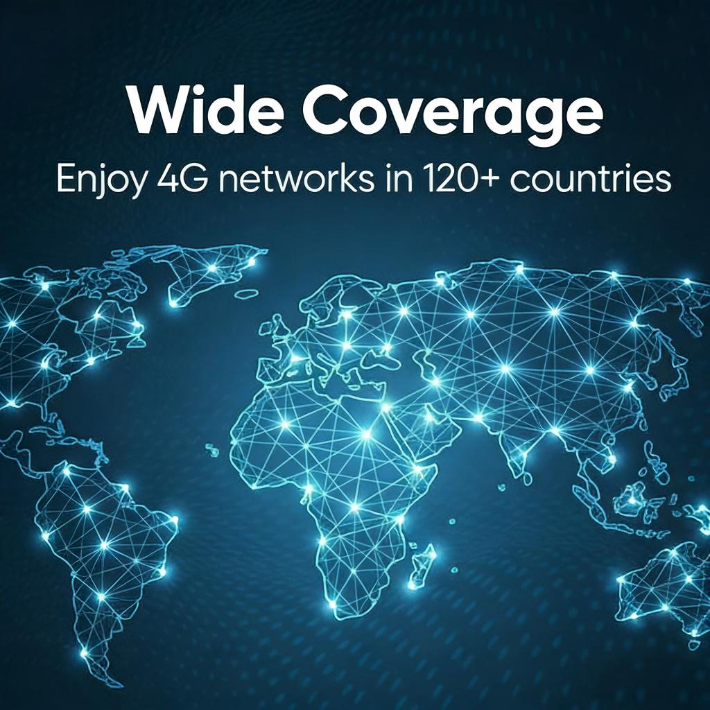 ECOVOX 2026 4G LTE Portable WiFi| No SIM Card No Contract| Multiple Networks 9 Devices| Free 1GB Local Data| Travel Camping RV Essential