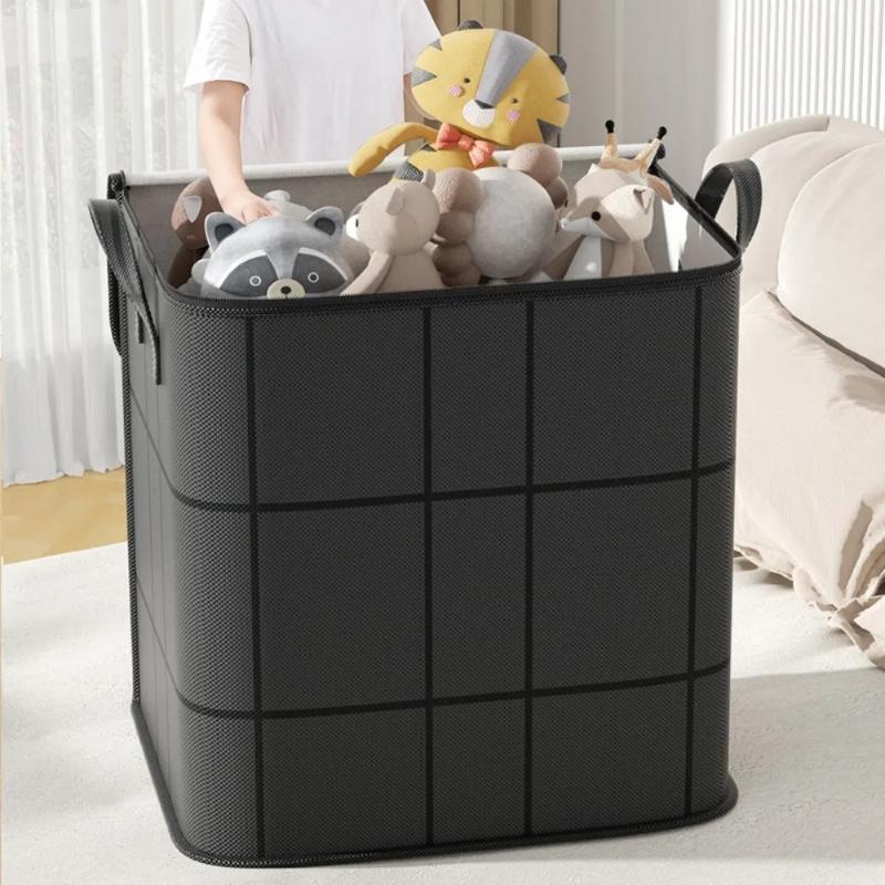 Foldable Clothes Storage Bins Clothes Organizer Large Capacity Wardrobe Sorting Storage Bucket Waterproof Multifunction