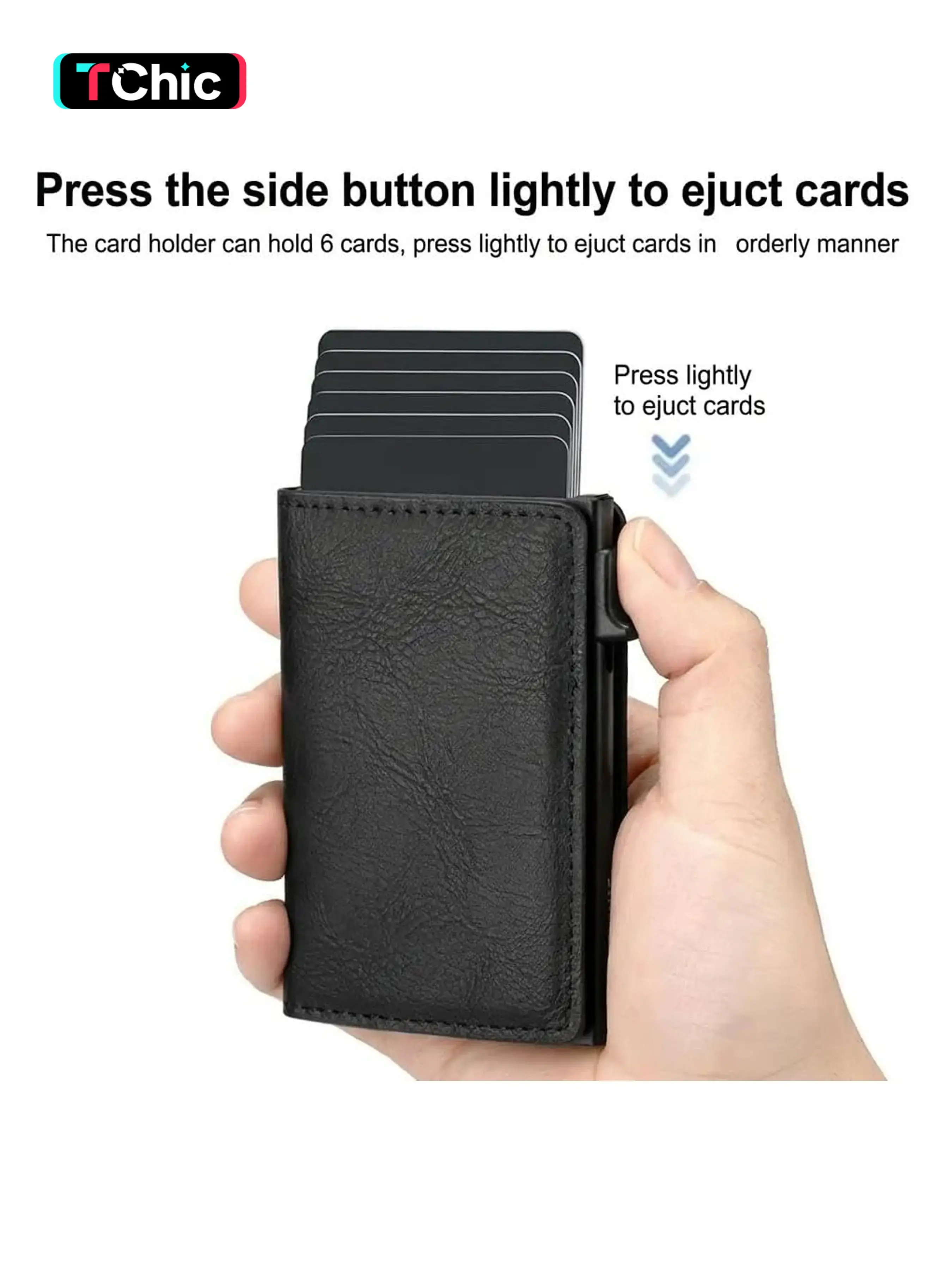 Anti Rfid Men Wallets Card Holder Trifold Wallet with Coin Pocket Money Bags Smart Wallet Purse for Men Carteira Masculina, Casual, Black, Gift For Men, Gift for Father, Rfid Blocking Wallets, Rfid Shielded Wallet
