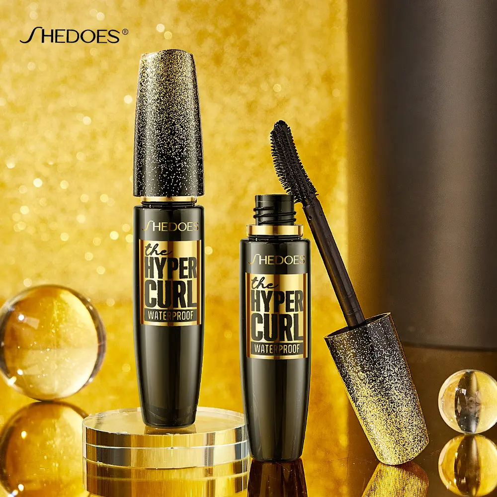 Waterproof Sweat Resistant Mascara, Volumizing & Lengthening Lashes, Transfer Proof No Panda Eyes All Day Lash Cosmetic warm eyelash melashes beauty