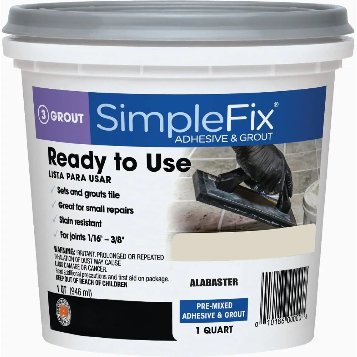 Building Products SimpleFix Indoor  Grout 1 qt.