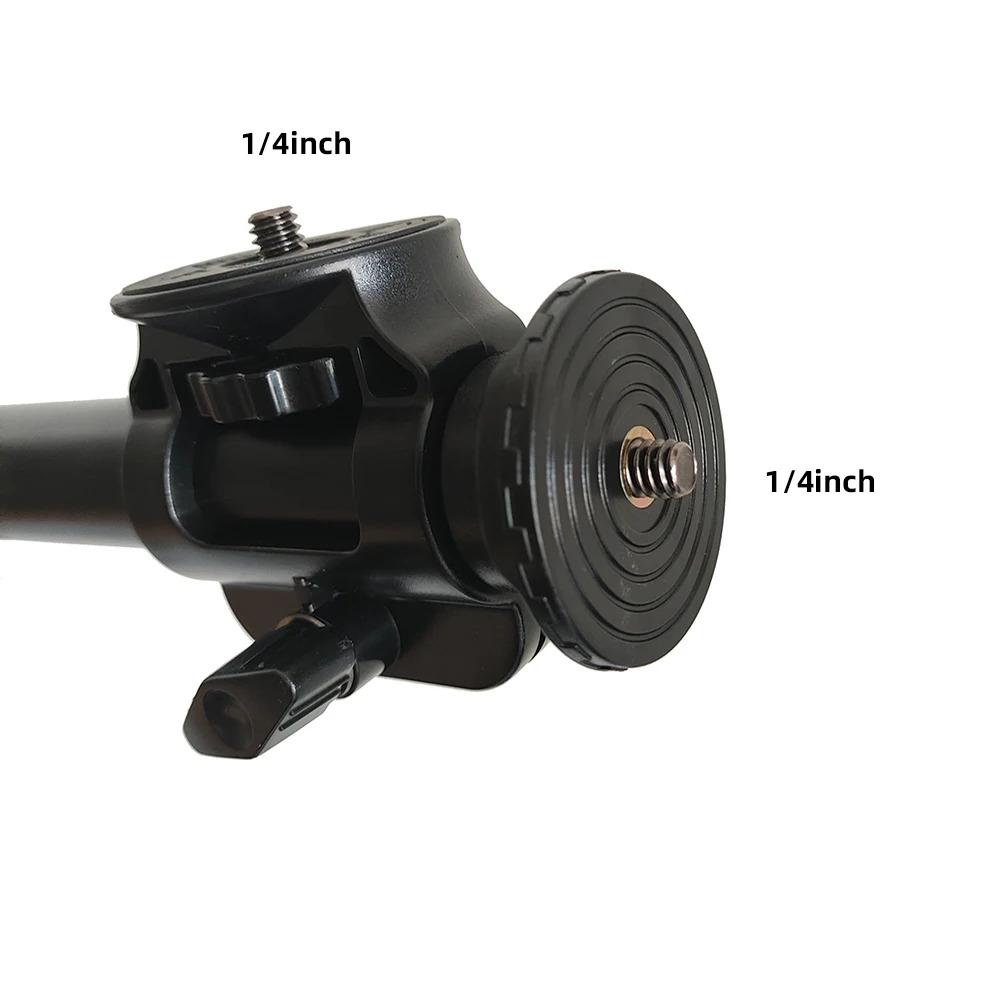 New Extension Pole Monopod Mount Holder with 1/4 inch Screw Stands for Cameras Mobile Phones LED Lamps Tripods Live Bloggers