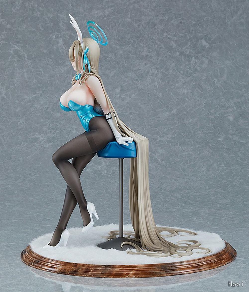 2CM Anime Game Blue Archive Ichinose Asuna Figure Bunny Girl Dress Sexy Animation Model Toys GiftsDecoration Ornaments PVC