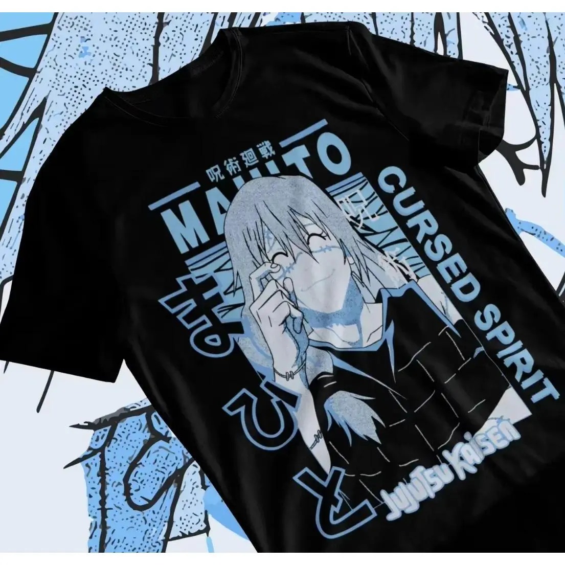 Jujutsu Kaisen Mahito Curse Anime Printed T-shirt Men's and Women's T-shirt Men's Top Sports T-shirt 2026 Summer New Tee