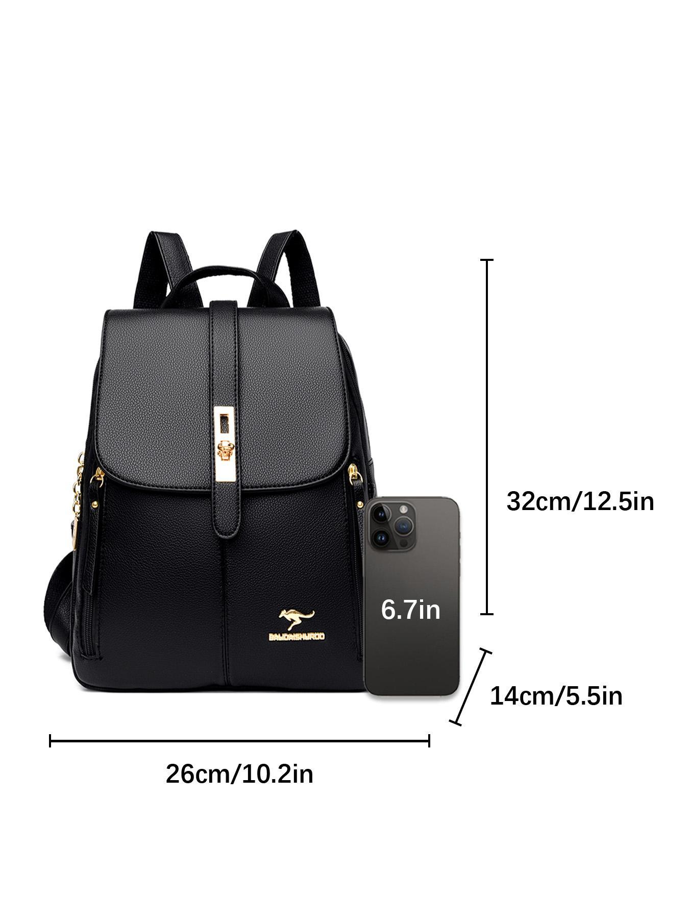 25 Christmas Gift Women's Fashion Backpack, Large Capacity School Backpack, Portable Lightweight Backpack for Students, Office, Commuting, Business Travel Backpack