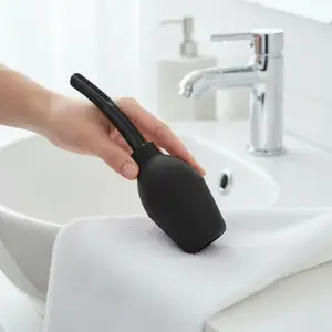 Large Intestinal Cleansing Kit, Rubber Enema Tube & Container, Hygiene Tool for Men & Women, Essential Health Care Supplies