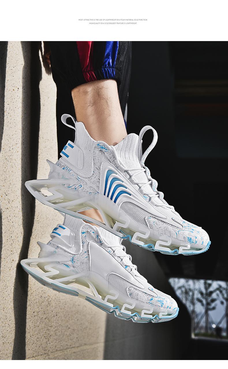 Sneakers That Actually Fit Big Feet Flyknit Running Basketball Shoes (Sizes Up to 13.5)18222