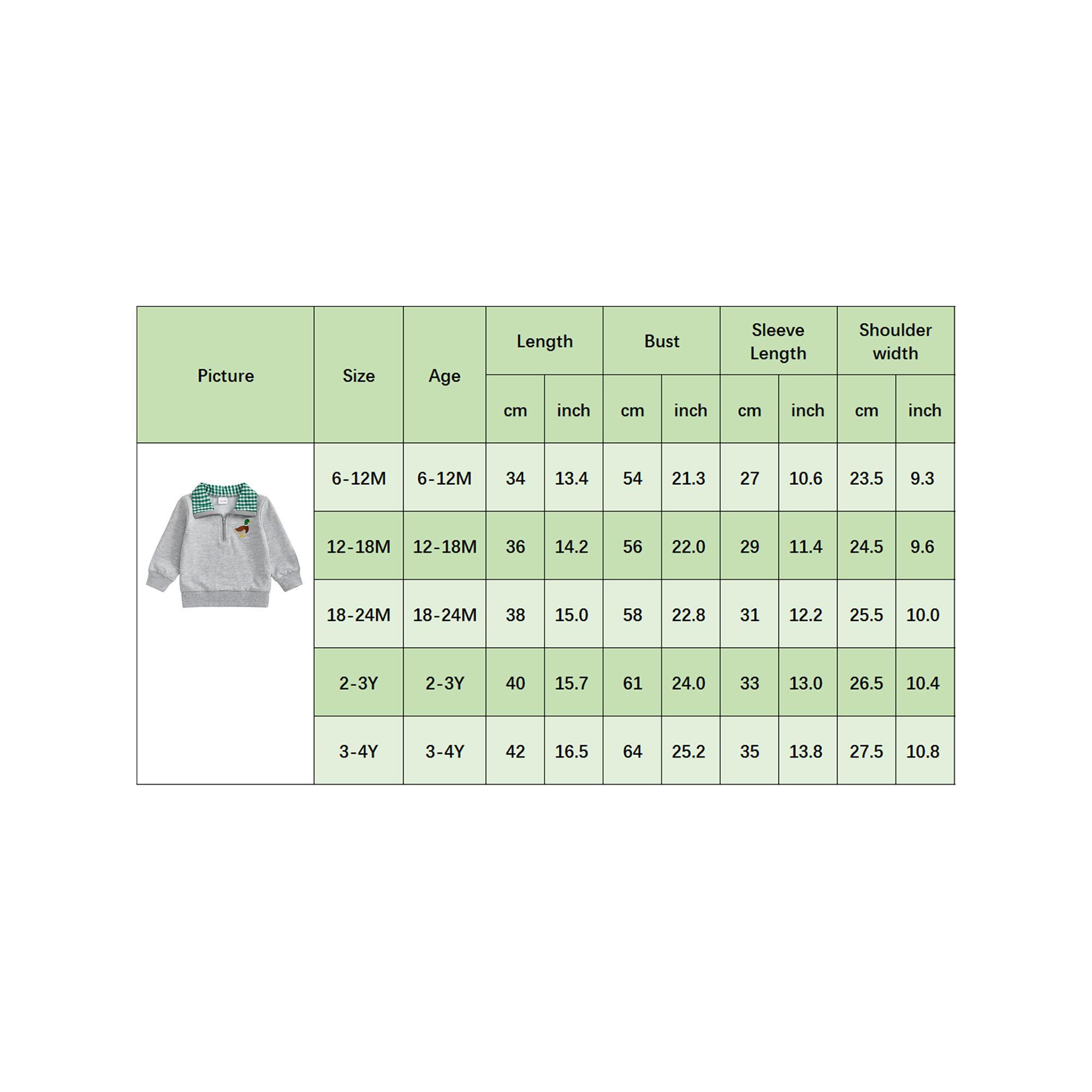 Toddler Boy Girl Outfit Hunting Season Embroidery Sweatshirt Animal Lapel Neck Pullover Shirt Top Fall Clothes