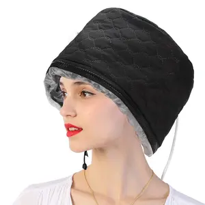 Electric Hair Steamer Cap for Deep Conditioning, 3 Temperature Gears Heating Cap, Adjustable Fit for Home Hot Oil & Hair Treatment, 110V US Plug