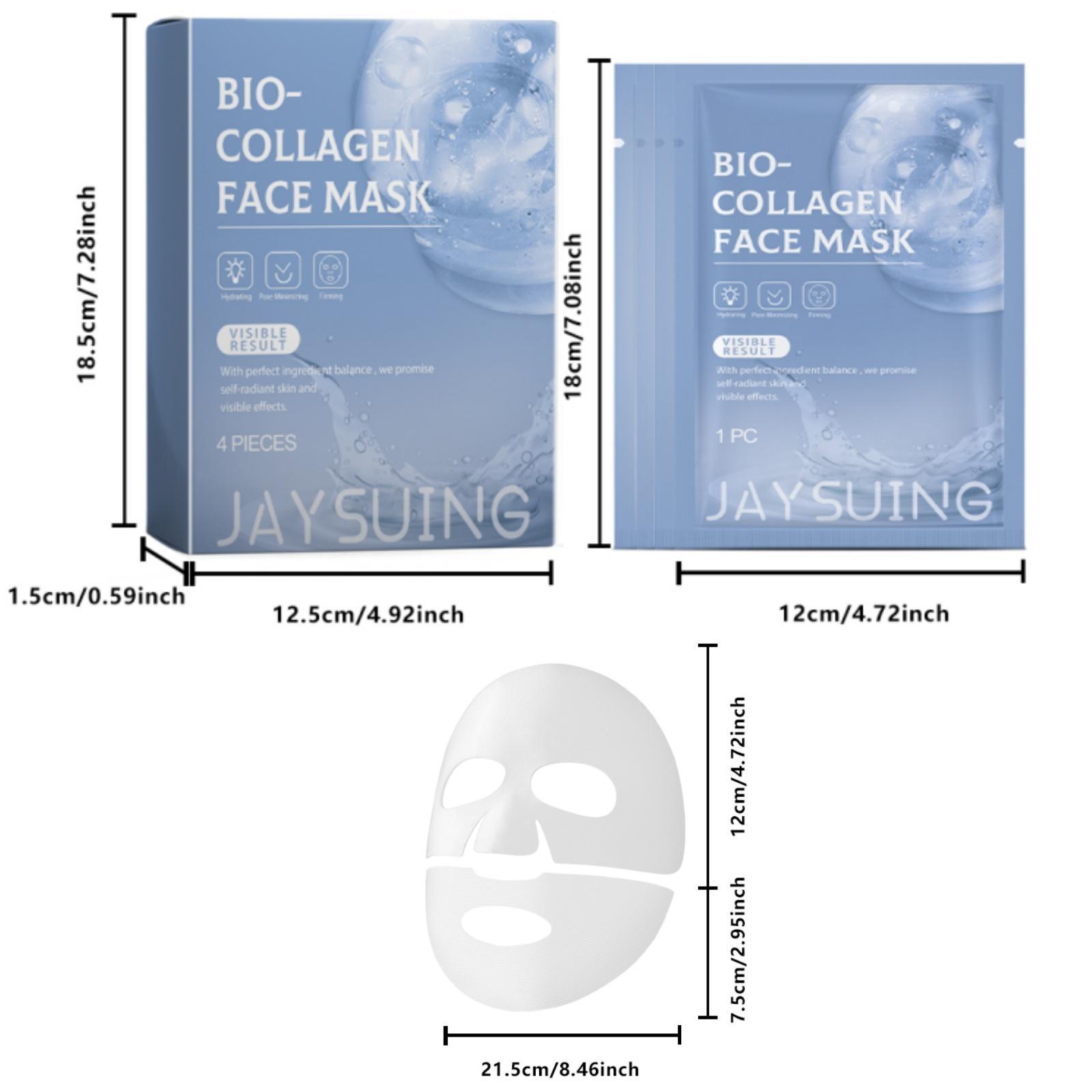 Collagen Hydrating & Firming Face Mask, 4/8 Counts Moisturizing & Nourishing Face Masks, Facial Care Mask for Women & Men, Skincare Products, Collagen Mask Sheet, Collagen Film Mask #GLOBAL PICKS Collagen Hydrating & Firming Face Mask, 4/8 Counts Moisturizing & Nourishing Face Masks, Facial Care Mask for Women & Men, Skincare Products, Collagen Mask Sheet, Collagen Film Mask #GLOBAL PICKS