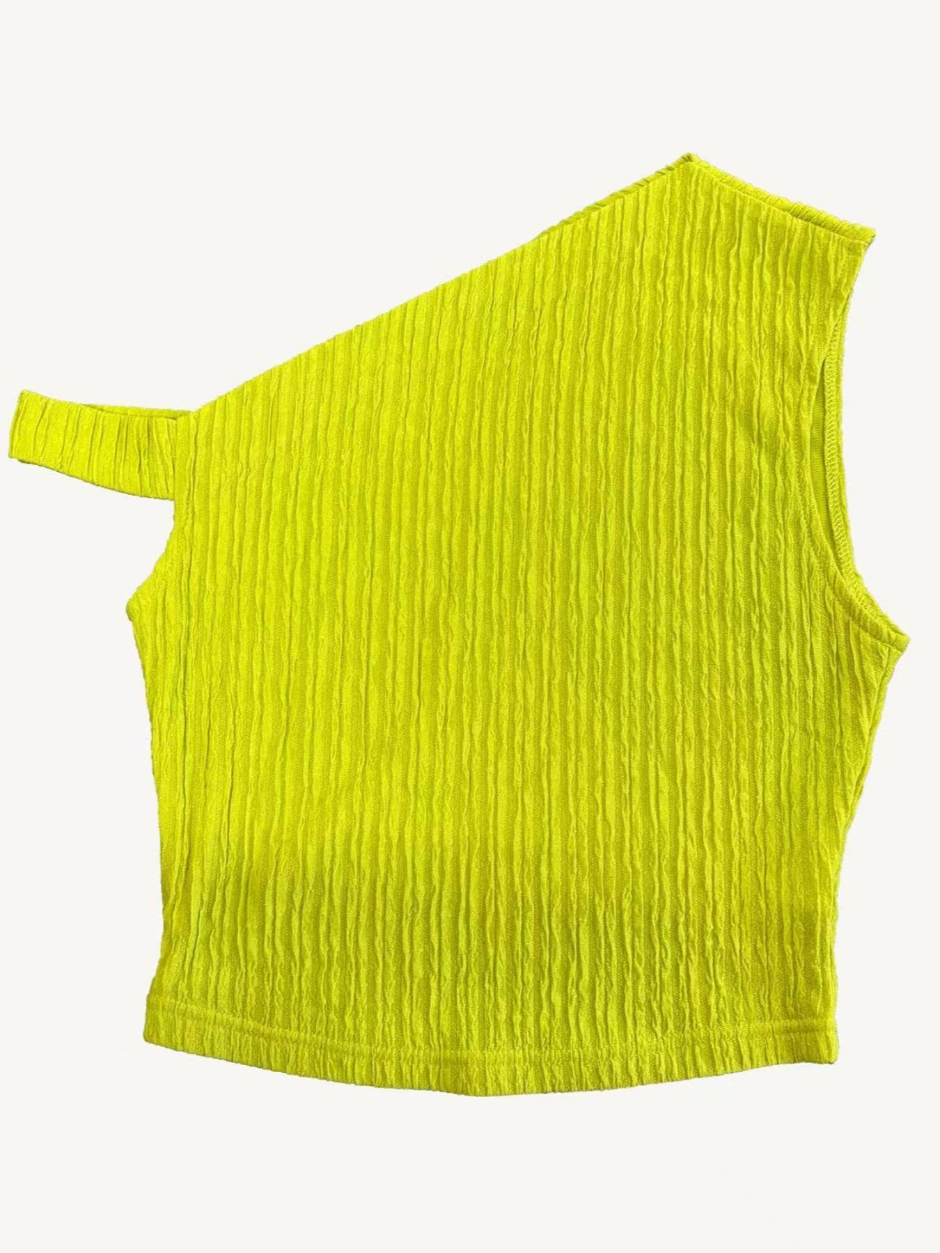 Women's Solid-Color Tank Top & Skirt Two-Piece Set, Casual Cozy Outfit for Daily Outdoor Wear, Perfect for Spring and Fall