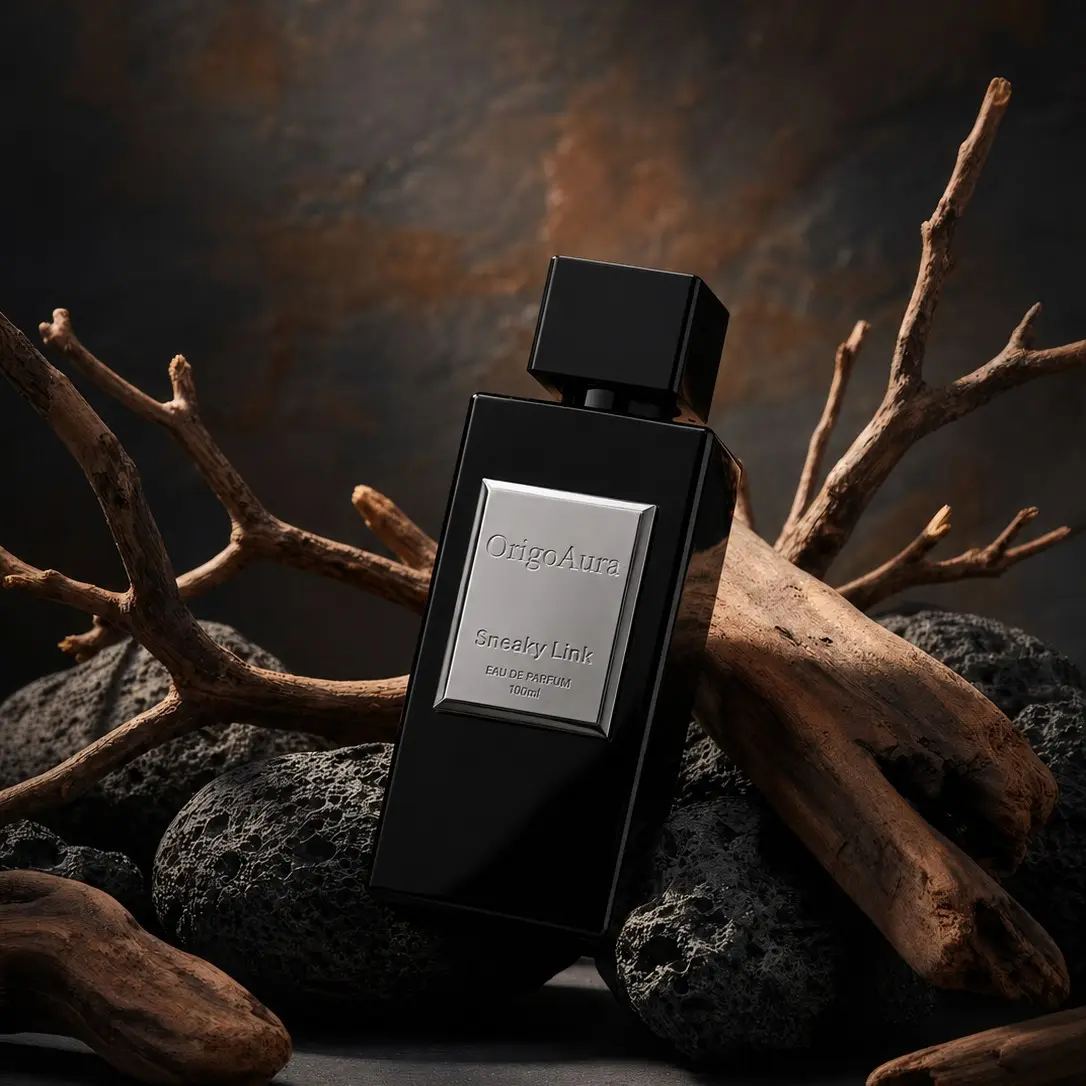 Origoaura Dark Fragrance, Cool Exterior with Alluring Scent, Sandalwood Woody Perfume, Perfect Gift for Boyfriend