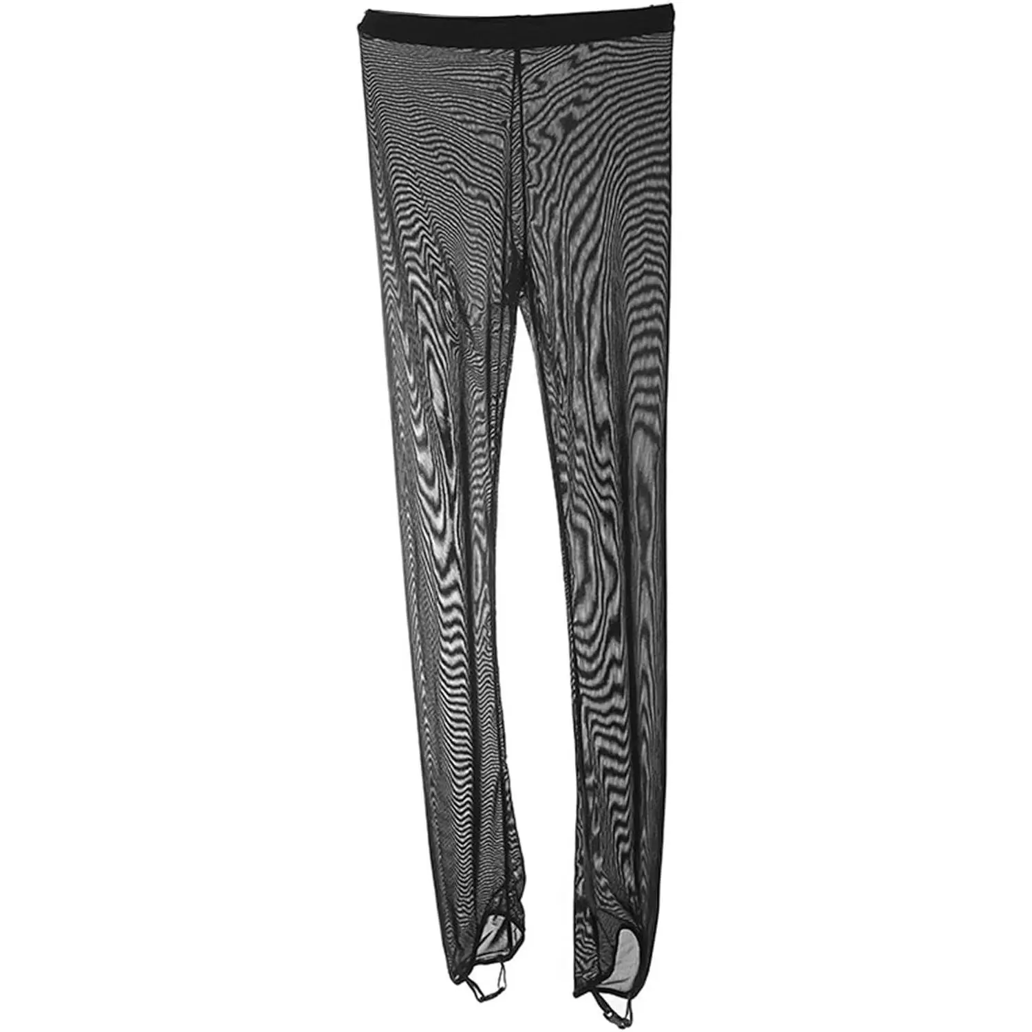 Girls Ice Skating Tights Mesh Compression Leggings
