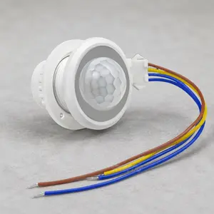 Smart Motion Sensor Switch: Auto-On/Off PIR Infrared Light Control with 180s Adjustable Timer, Energy-Saving Indoor/Outdoor Security Lighting Detector Module