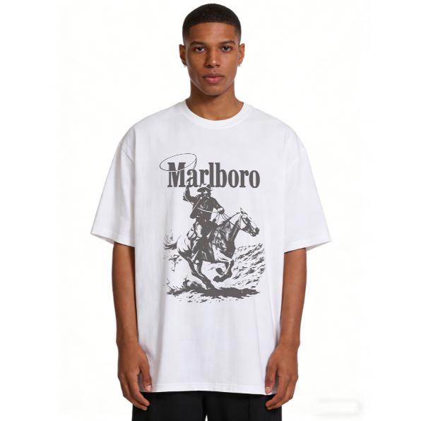 Vintage Marlboro Cowboy T-Shirt, Gifts Shirt, Unisex Vintage  Clothes Men Women Streetwear