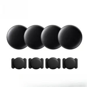 Mini Magnetic GPS Car Tracker1/ 4Pack GPS Tracker Strong Magnetic Car Vehicle Tracking Anti-loss Positioning Device Car Locator work with Apple Find My APPMagnetic Portable GPS Vehicle Tracker
