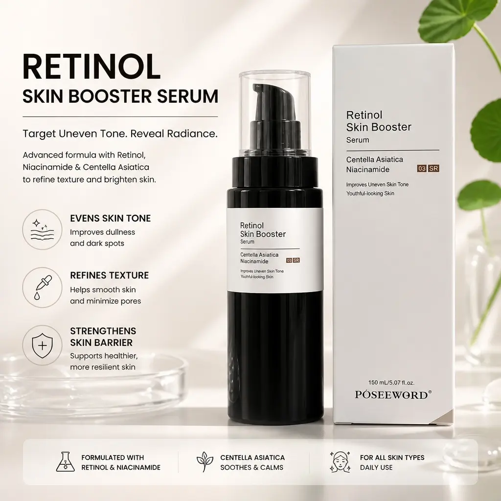 Retinal Skin Booster Serum moisturizing essence for skin hydration