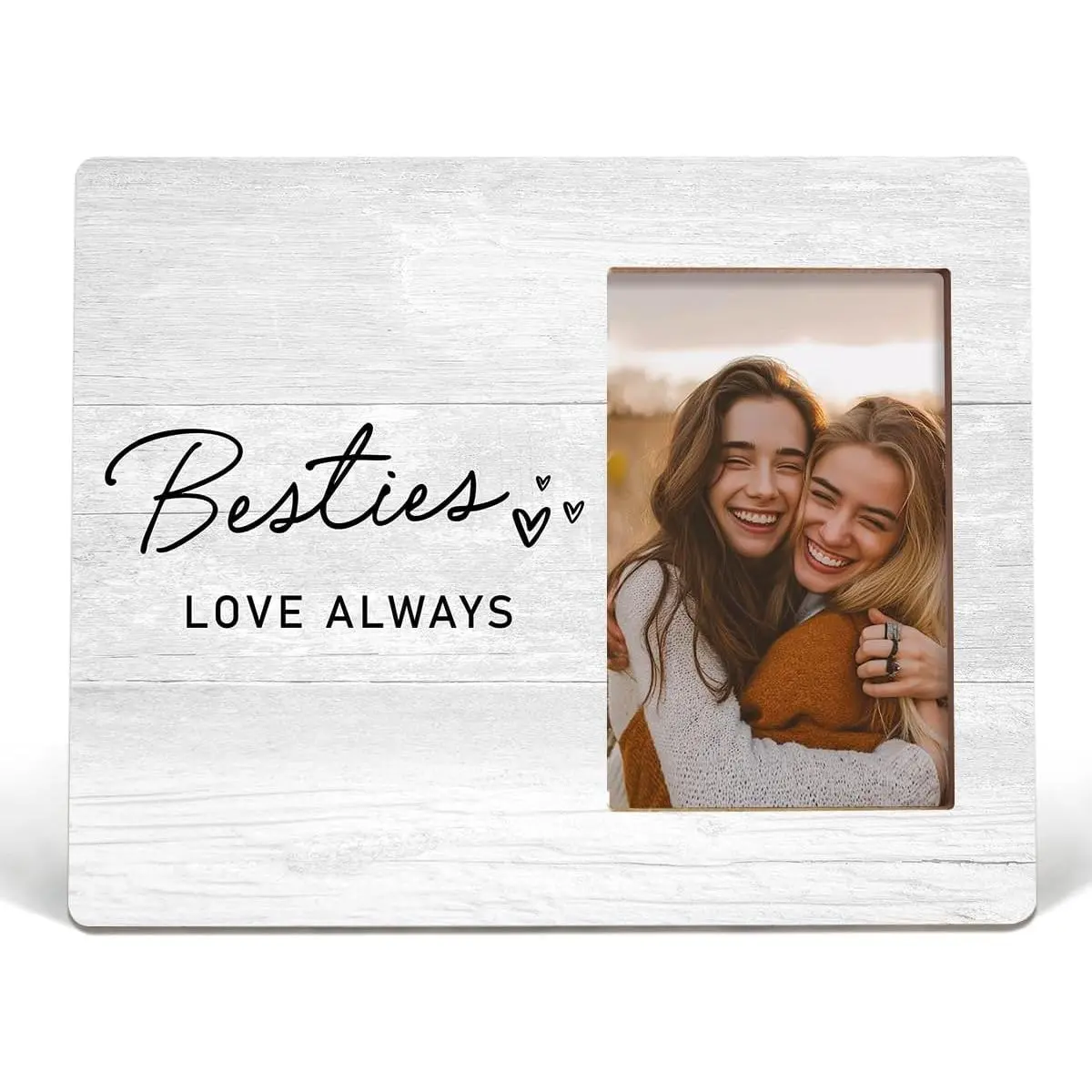 Bestie Picture Frame 4x6 with Friendship Quote - Heartfelt Gifts for  , Women, BFF Birthday, Christmas, Anniversary