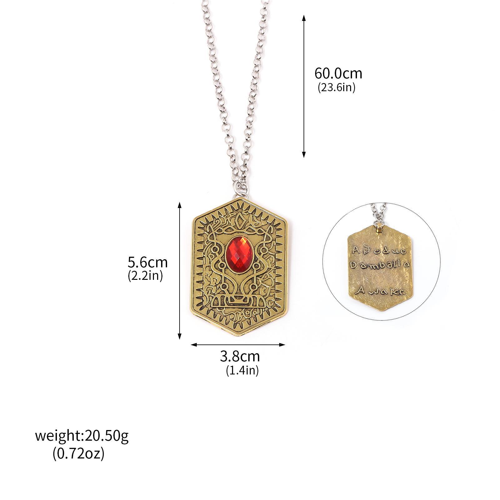Ghost Child Heart of Damballa Vintage Ruby Necklace Ghost Child Movie ...