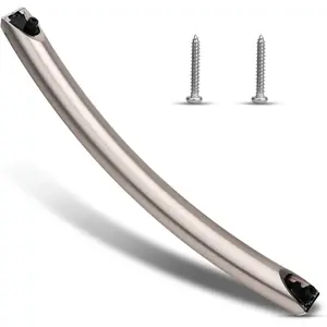 Upgrade ME16H702SES ME18H704SFS SMH1816S SMH1926S Microwave Door Handle, Replaces for DE94-02933A Microwave Door Handle, Contains 2 Screws