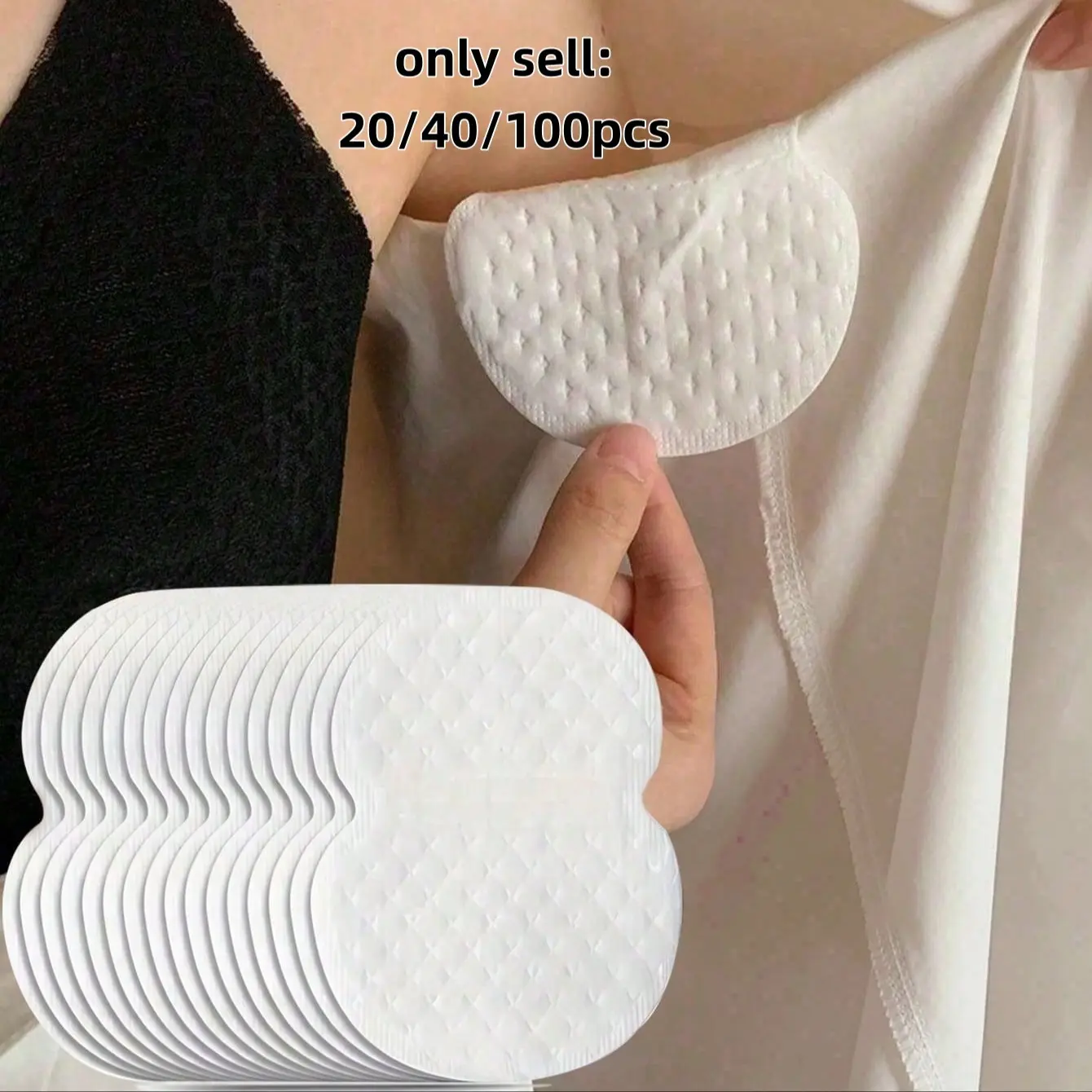 Underarm Sweat Pads, Disposable Underarm Sweat Absorbers, Breathable and Invisible, Comfortable and Odor-Free, Ideal for Gym and Daily Use