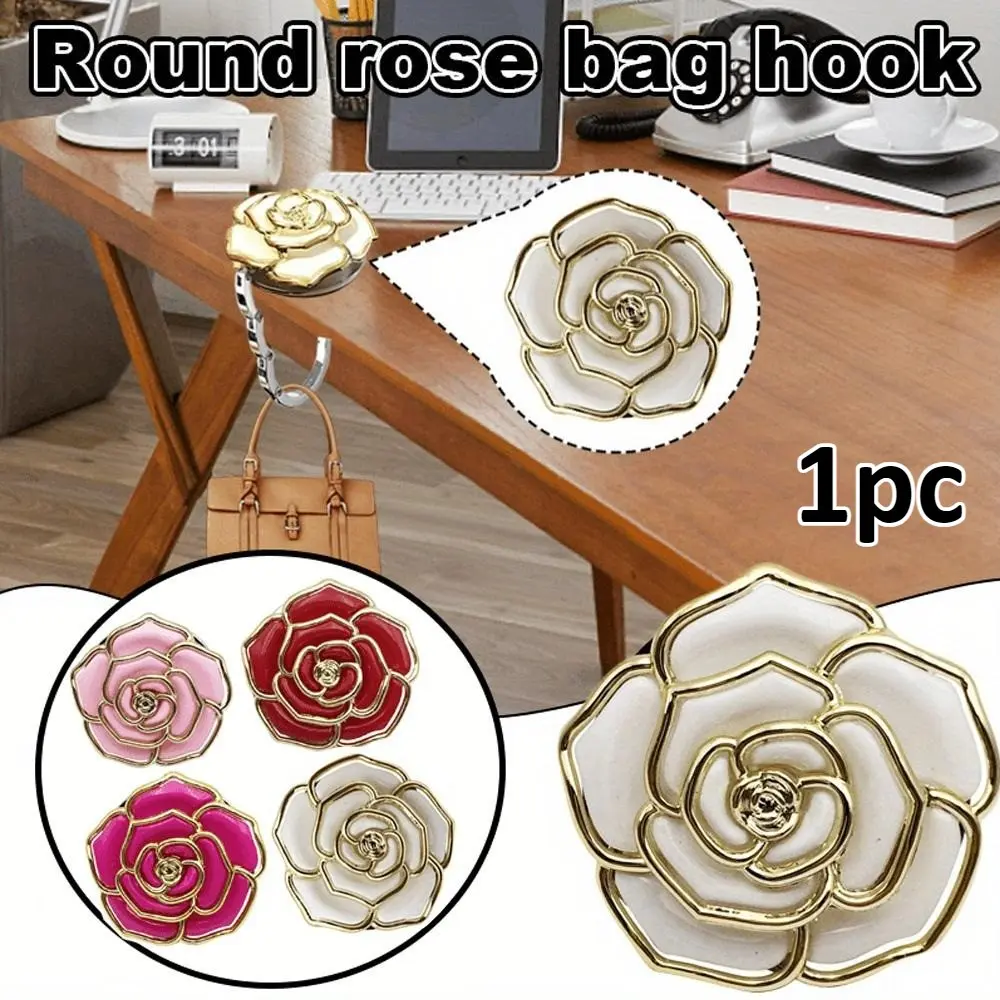 Elegant & Functional Folding Handbag Purse Table Hook – Portable Holder Hanger, Perfect for Securing Bags on Tables, Desks & Various Surfaces in Daily Life