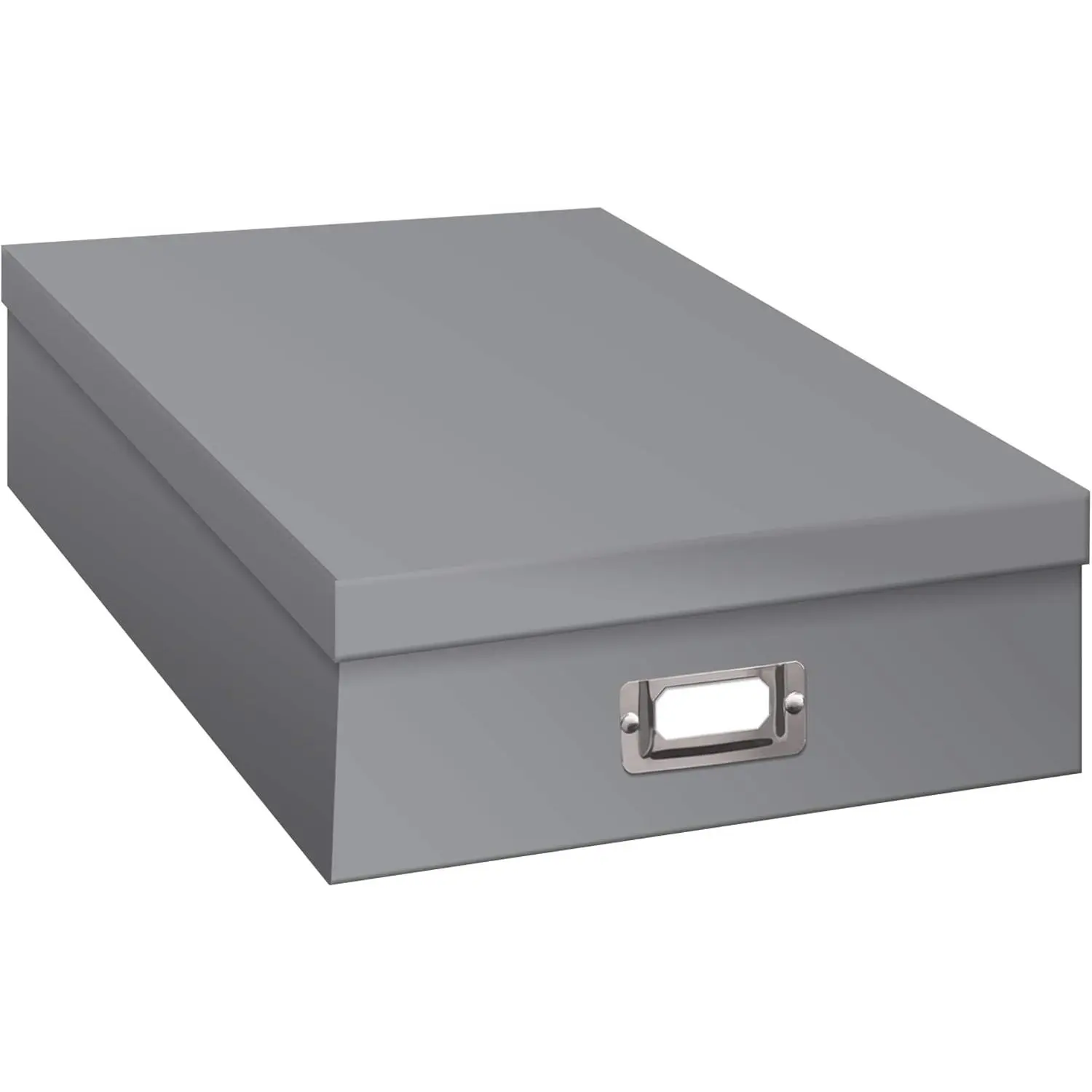 Scrapbook Storage Box, Gray