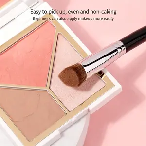 New Triangle Highlighter Brush, Brighten Tear Troughs and Forehead Lines, Powder-Free, No Brush Marks, Concealer Makeup Brush