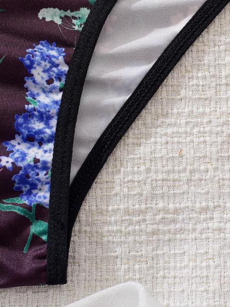 Plus Size Floral Lace Bra Set – Sexy Mid-Rise Panties with Contrast Lace! Stretchy & Comfy 💃 #PlusSizeLingerie #CurvyFashion