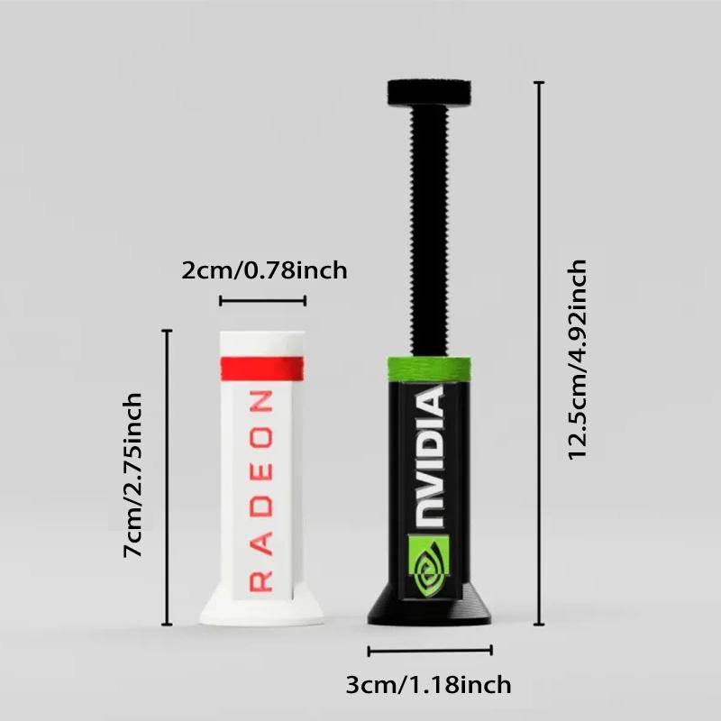 Universal Gpu Support Stand for Desktop Computers, Expandable Nvidia Graphics Card Protection Bracket, Monitor Anti-Tilt Stand