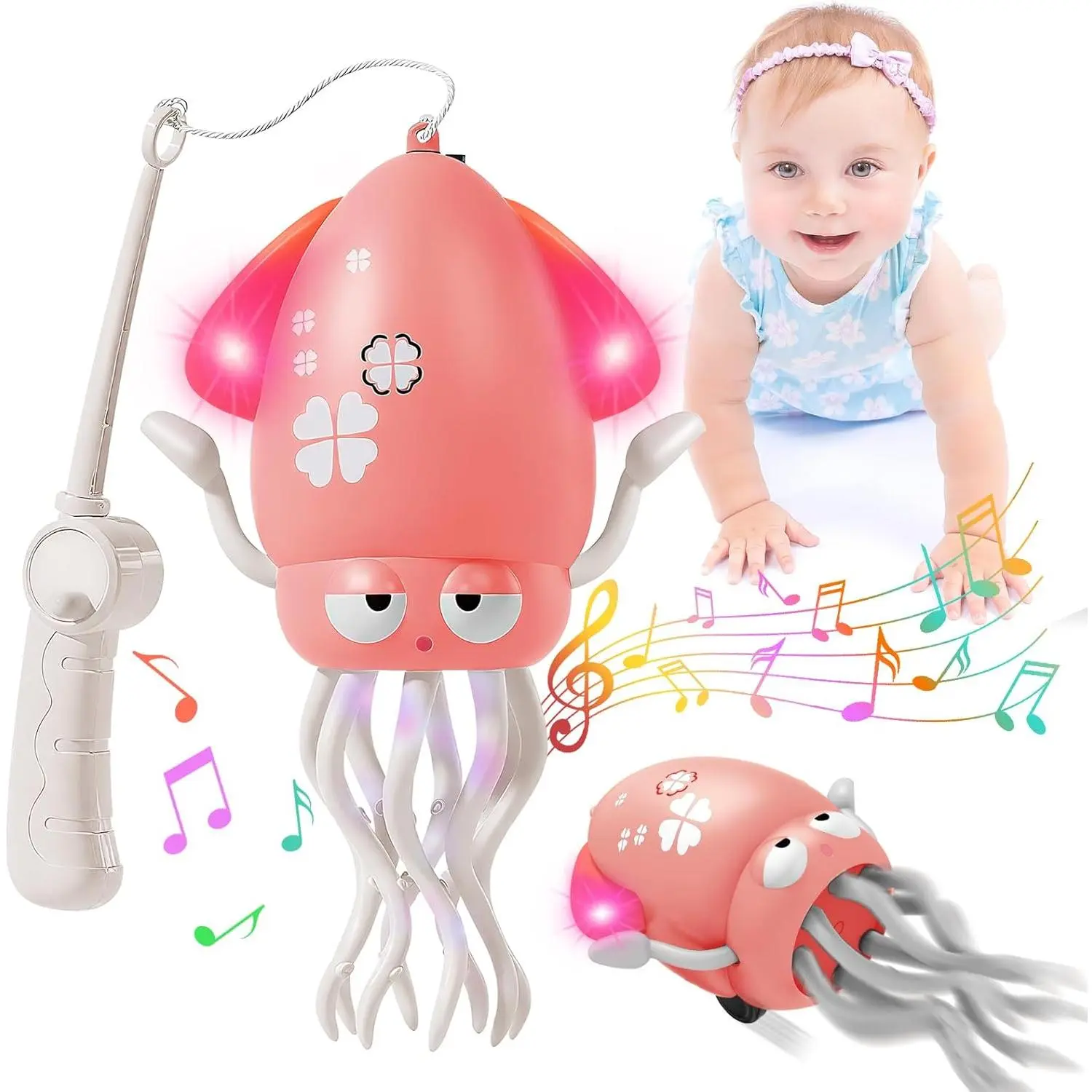 Coral Pink-octopus