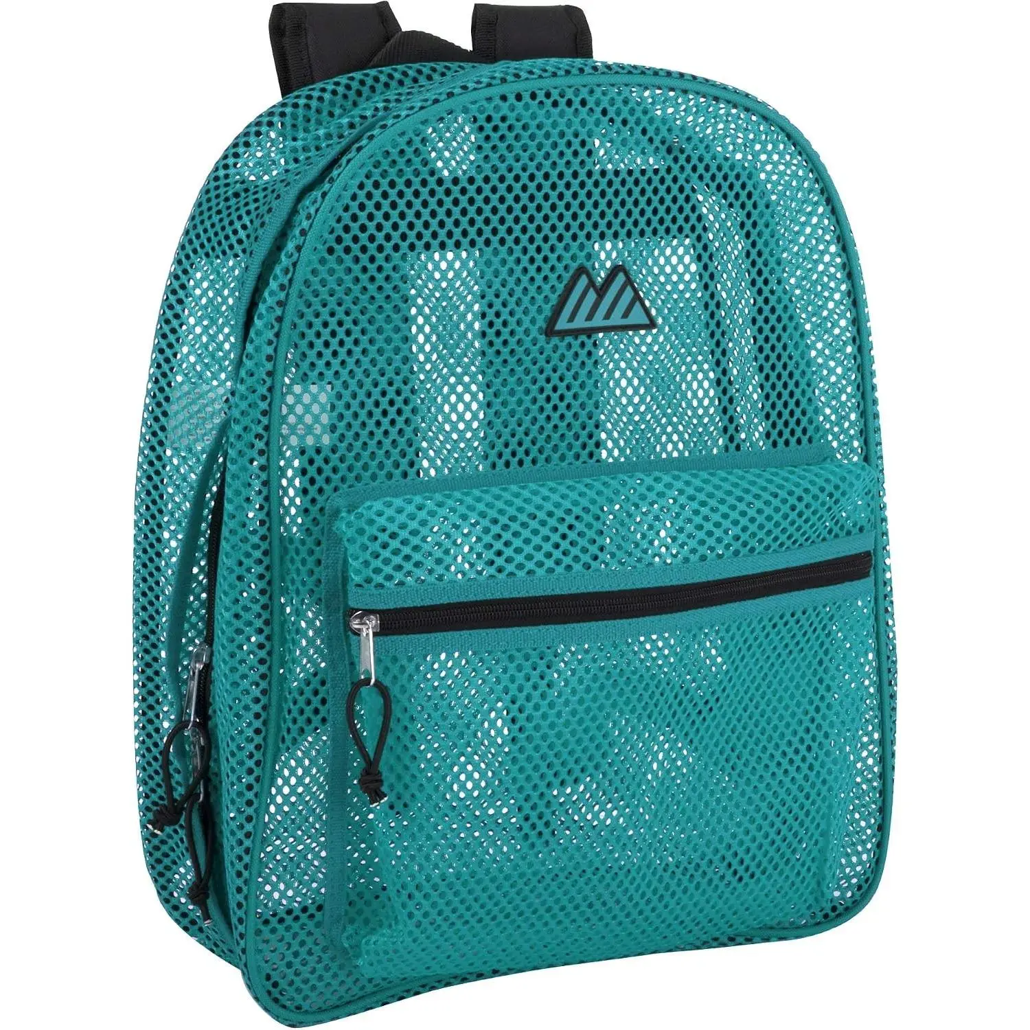Mesh Backpacks for Kids, Adults, School, Beach, and Travel, Colorful Transparent Mesh Backpacks with Padded Straps