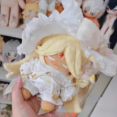 20cm Game Vanilla Cookie Kingdom Cotton Doll Body DIY Dress Up Clothing Handmade Anime Soft Toy Figures Fans Collection Gifts