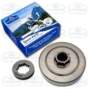 Garden Tool Parts Accessories 3/8" Chain Sprocket Kit for Chainsaw 361 382 440 461 660