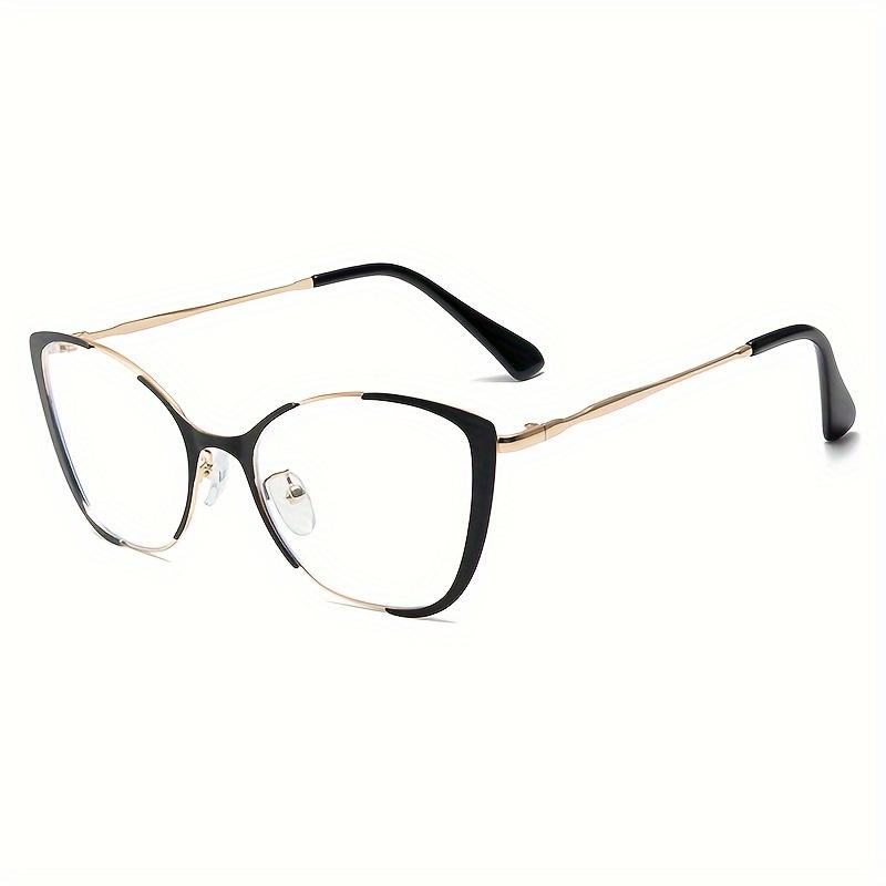 Free shipping Fashion Metal Cat Eye Flat Light Glasses Women's Glasses Festival Accessories Glasses