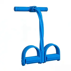 Multi-functional Pedal Resistance Band Trainer – Portable Foot Pedal Fitness Equipment Home Gym Full Body Workout Machine, Exercise Sit-ups, Yoga, Abdominal Training, Core Training Tool