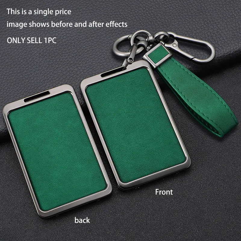 For Tesla, Xiaomi, Xpeng, NIO, BMW, Buick, Wengui, Lynk & Co., Tengshi, BYD, Aion, Geely, Lotus, Star transit, GAC, Zhi Ji, Leapmotor, Zinc Alloy Car Key card Protect Shell, Car Interior Accessories