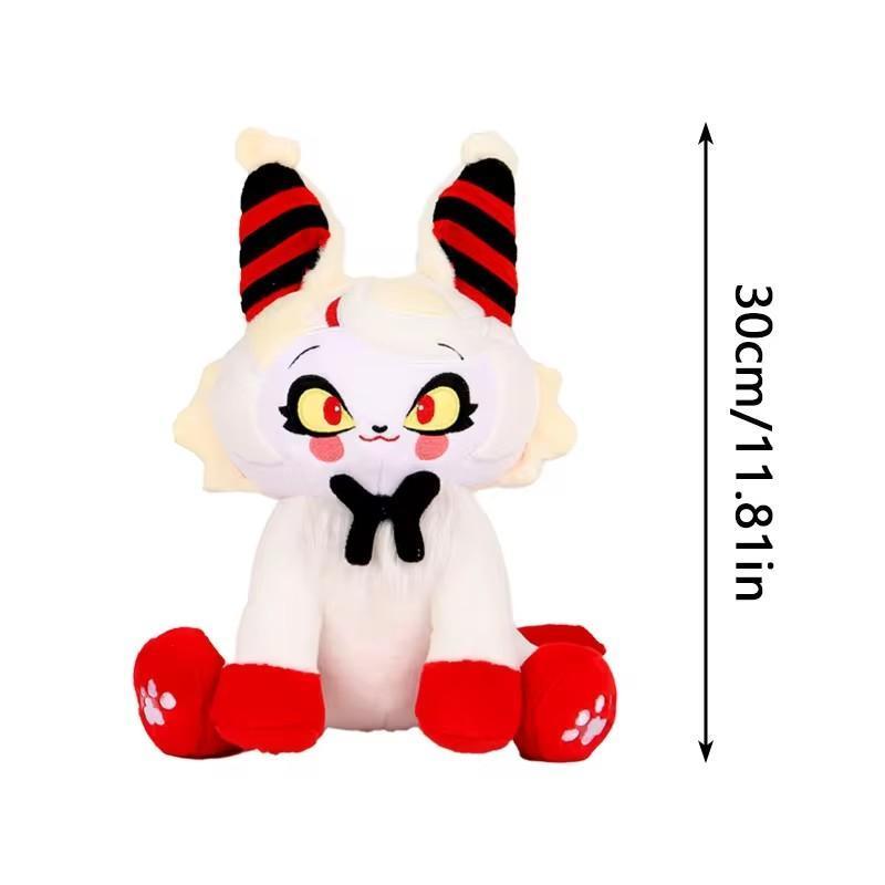 Hot Cat Plush Toy Funny Angel Dust Alastor TV Fans Collecting Gift Cute Cotton Stuffed Plush Doll Kids for Birthday Present