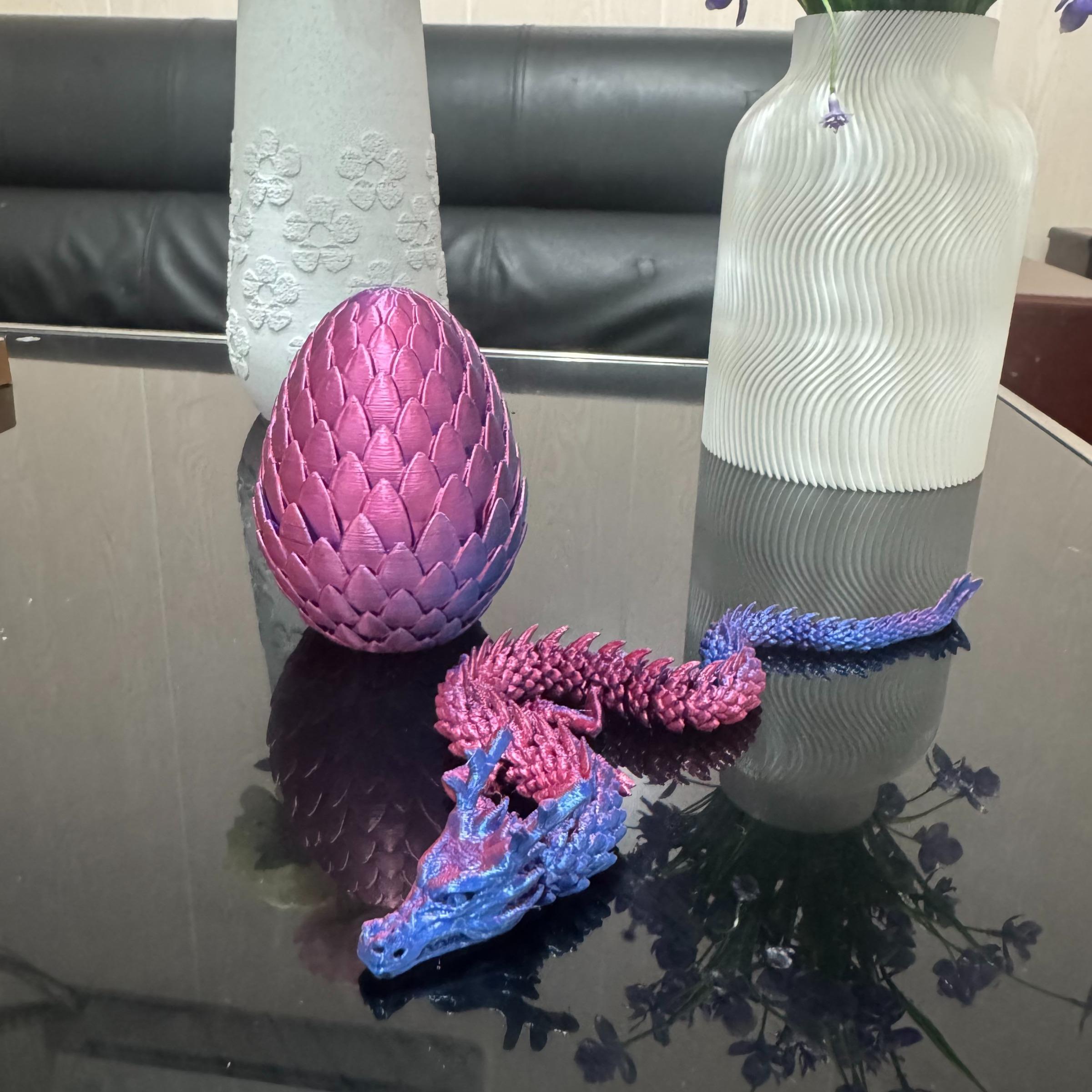 Large Lotus Dragon Egg Set, 60cm Dragon + 18cm Egg, 30cm Dragon + 9cm Egg, Two Size Options, Home Decor, Festival Party Decoration, Gift Idea