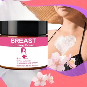 Breast Firming Cream with Jojoba Oil, Vitamin E, and Honey, Moisturizing Breast Skin Care, Women's Body Lotion, Natural Ingredients