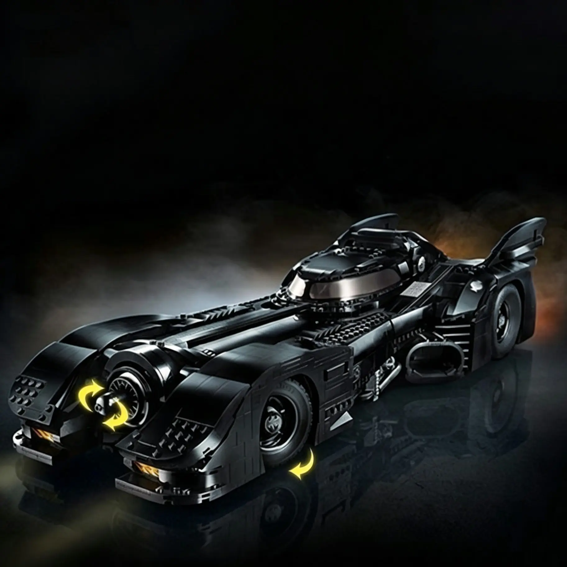 3306pcs Classic Batmobile Building Blocks Set, Movie Super Car Model Toy Kit, Unisex Gift for Kids and Adults, Birthday Present for Boys and Girls, Building Block Sets