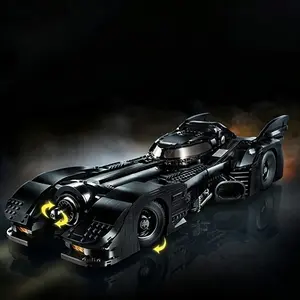 3306pcs Classic Batmobile Building Blocks Set, Movie Super Car Model Toy Kit, Unisex Gift for Kids and Adults, Birthday Present for Boys and Girls, Building Block Sets