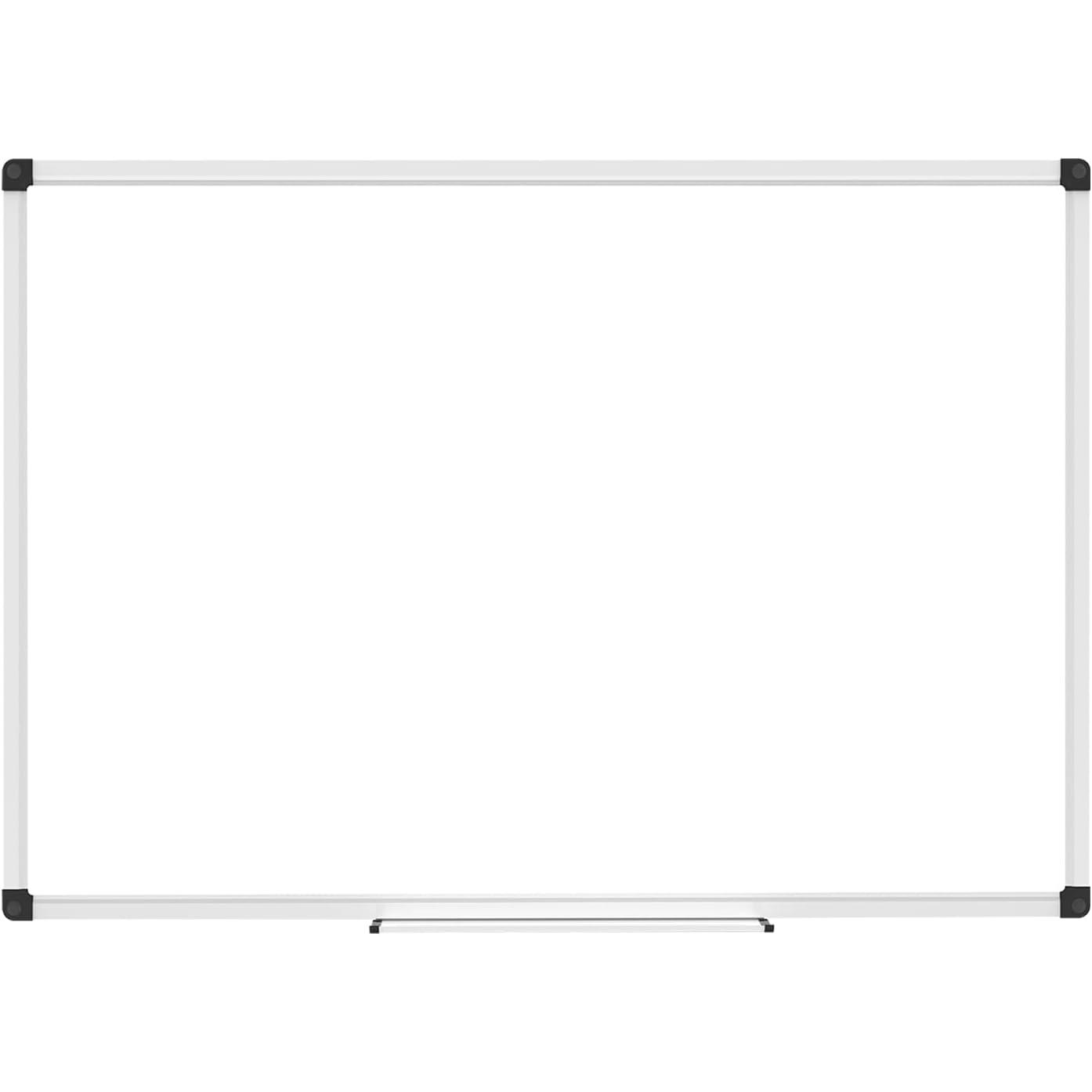 Whiteboard 48 x 36, White Board 4 x 3, Dry Erase Board with Detachable Marker Tray