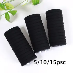 5/10/15pcs Large 5cm Hair Ties, Ponytail Holders for Women, Thick High Elasticity Rubber Bands, Durable and Comfortable Hairstyling Accessories, Hair Accessory