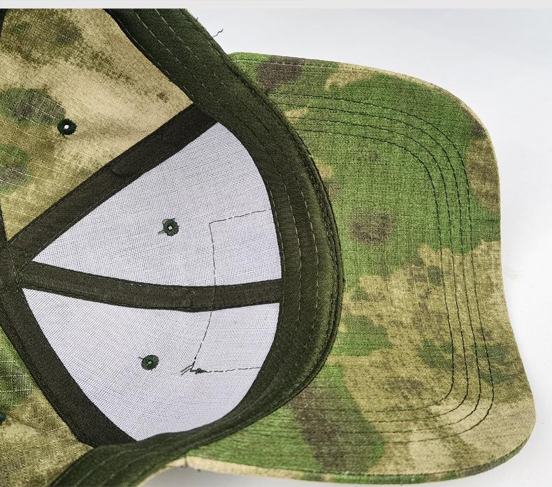 Tactical Camo Baseball Cap for Men & Women, Adjustable Military Dad Hat with Velcro Patch for Outdoor, Hiking, Hunting