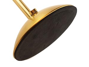 2pcs Cordless Table Lamp, Rechargeable Battery Operated Lamp, 3 Color Modes & Stepless Dimmable LED Touch Lamp, Portable Crystal Gold Metal Beside Lamps for Bedroom Living Room Restaurant Outdoor