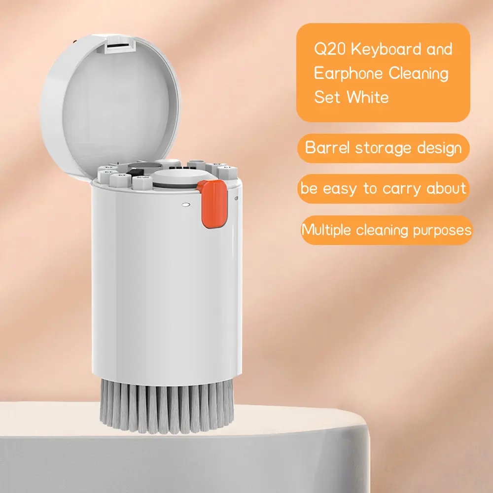 Laptop Phone Screen Cleaner Kit, Computer Keyboard Brush Cleaning Spray for iPhone AirPods MacBook iPad, 20-in-1 Electronic Device Clean Tool for Camera Earbud Car Screens, Cleaning Tool Set