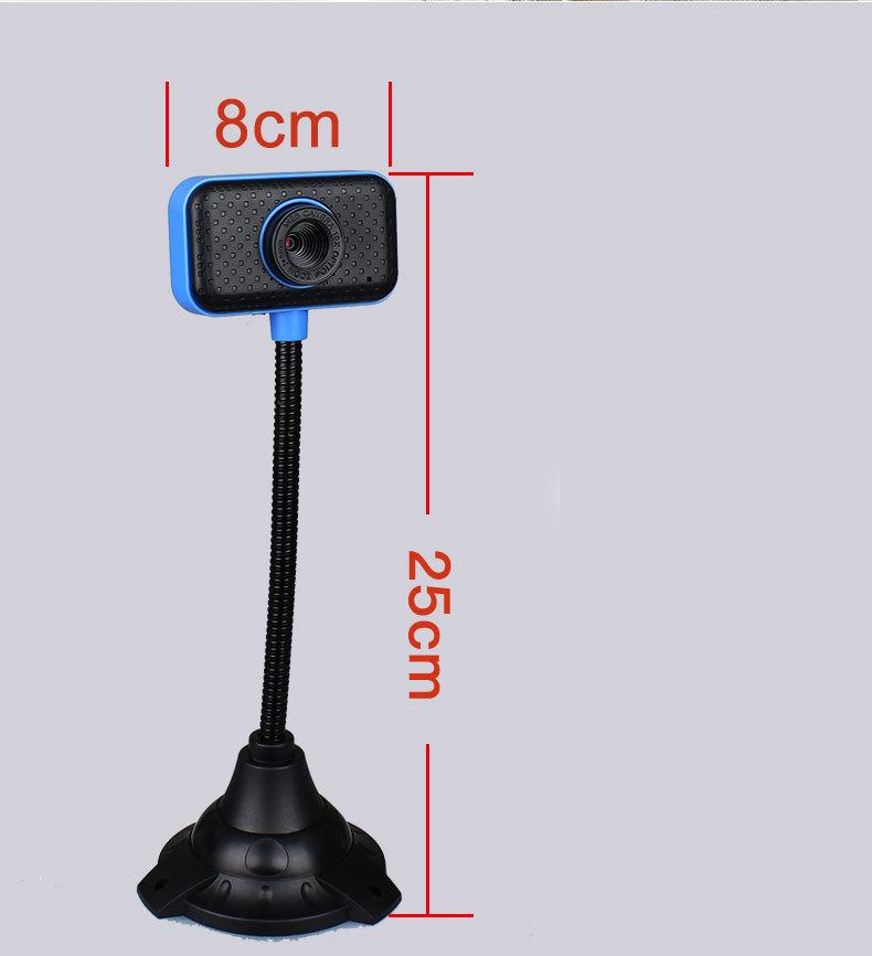 Desktop Laptop Camera for Online Classes and Live Streaming, High-Definition Digital Camera with Microphone